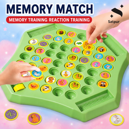 Chess Match Game – Montessori Memory Matching Board Game for Kids